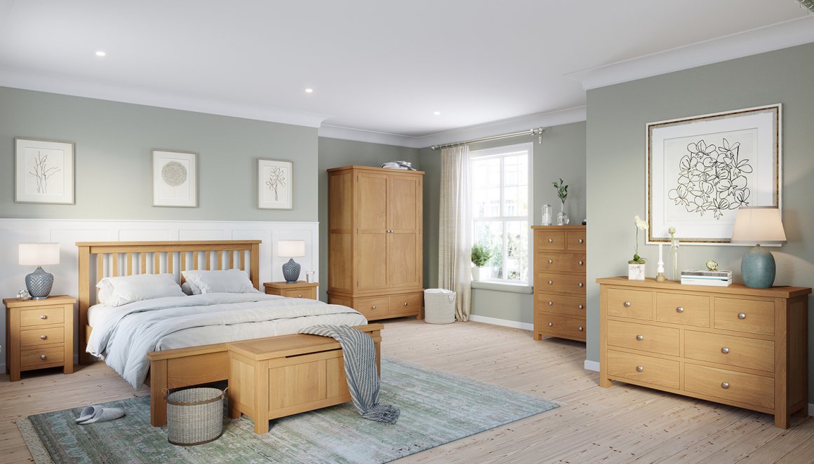 Thetford Bedroom Collection Oak