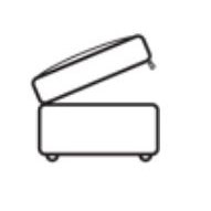 Dereham Sofa Collection Storage Stool Cover - A Dereham Sofa Collection Storage Stool Cover - A