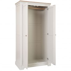 Elmham All Hanging Double Wardrobe / GREY MIST