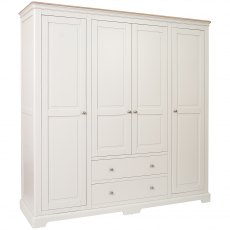 Elmham Quad Wardrobe / GREY MIST