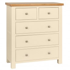 Thetford 2 Over 3 Chest / Ivory