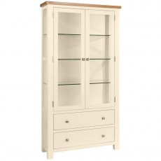 Thetford Dining Collection Display Cabinet IVORY