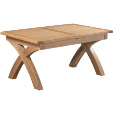 Thetford Dining Collection X-Leg Extending Table (152-218cm) OAK