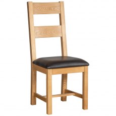 Thetford Dining Collection Ladder Back Chair OAK