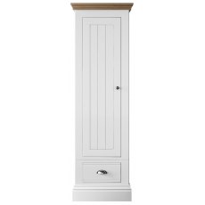 Burford Oak Top Small I Door 1 Drawer Extra Tall Wardobe