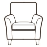 Flen Sofa & Chair Collection Gallery Accent Chair SE