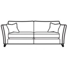 Parker Knoll Harlow Large Sofa - Standard Back Cushions- A Grade Fabric