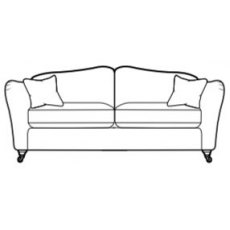 Parker Knoll Harriet Small Sofa - Standard Back Cushions - A Grade Fabric