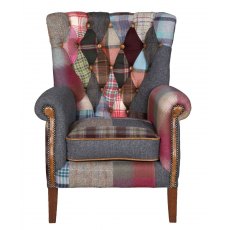 Country Collection Barnard Patchwork (Hexham) Chair - Fast Track