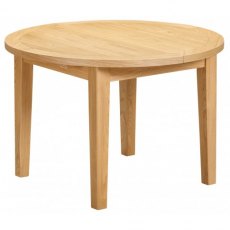 Littleworth Collection Round Extending Dining Table