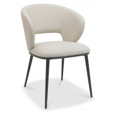 Franco Dining Chair - Faux Leather Ivory