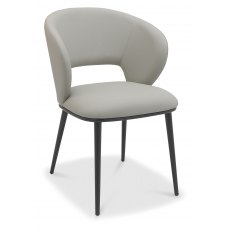 Franco Dining Chair - Faux Leather Grey