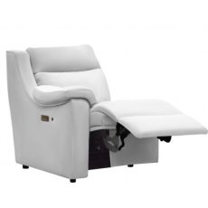 Arizona LHF Single Arm Power Recliner End - With heated seat - A Fabric Arizona LHF Single Arm Power Recliner End - With heated seat - A Fabric