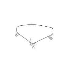 Livingstone Collection Square Stool D Grade Fabric Livingstone Collection Square Stool D Grade Fabric