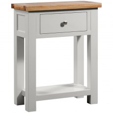 Thetford Dining Collection 1 Drawer Console Table / Moon Grey Thetford Dining Collection 1 Drawer Console Table / Moon Grey