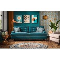 Amelia Footstool - W Grade Fabric Amelia Footstool - W Grade Fabric
