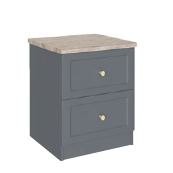 Kansas 2 Drawer XL Bedside Kansas 2 Drawer XL Bedside