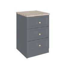 Kansas 3 Drawer XL Bedside Kansas 3 Drawer XL Bedside