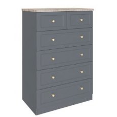 Kansas 4 + 2 XL Drawer Chest Kansas 4 + 2 XL Drawer Chest
