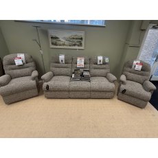 Keswick 3 Seater Sofa Rechargable Power Recliner 1 x Small Fixed Chair Keswick 3 Seater Sofa Rechargable Power Recliner 1 x Small Fixed Chair