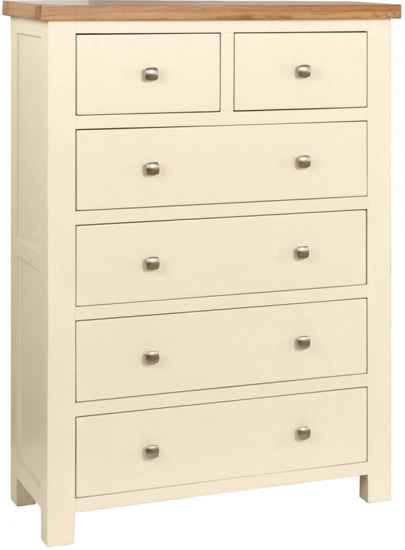 Thetford 2 Over 4 Chest / Ivory