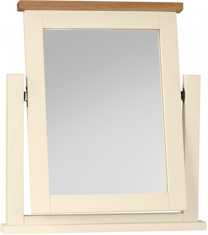 Thetford Single Vanity Mirror / Ivory