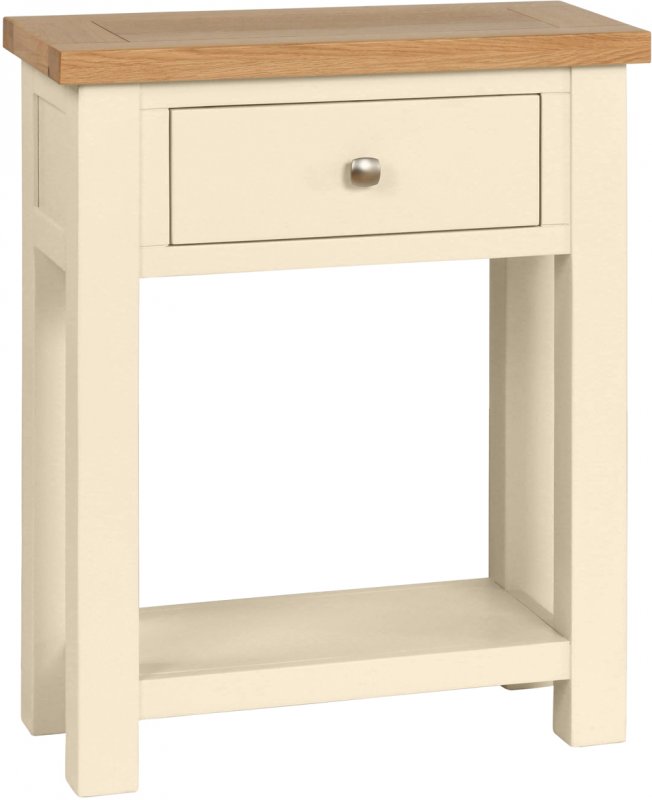 Thetford Dining Collection 1 Drawer Console Table IVORY