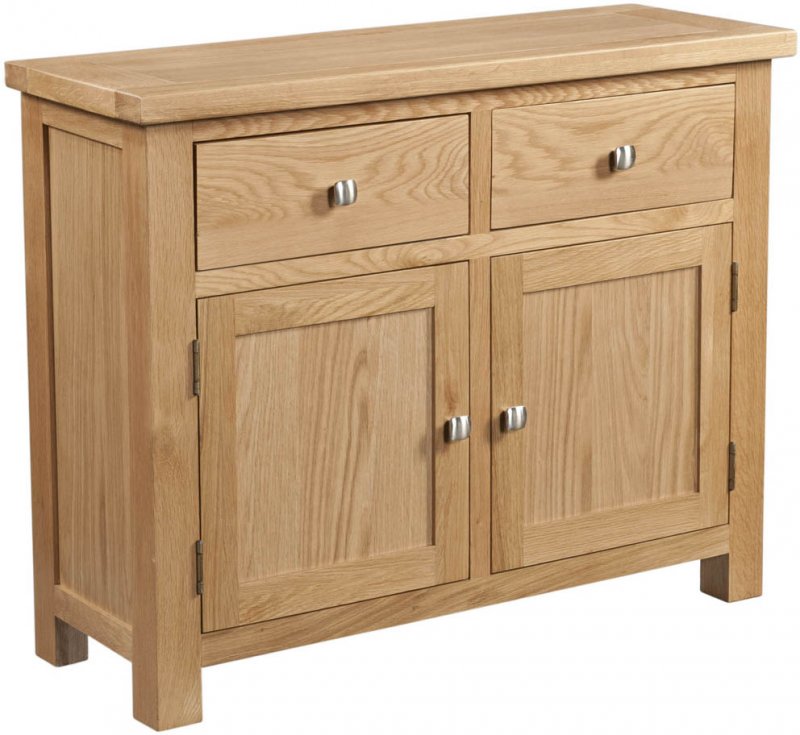 Thetford Dining Collection Deep 2 Door Sideboard -  Depth 43cm OAK