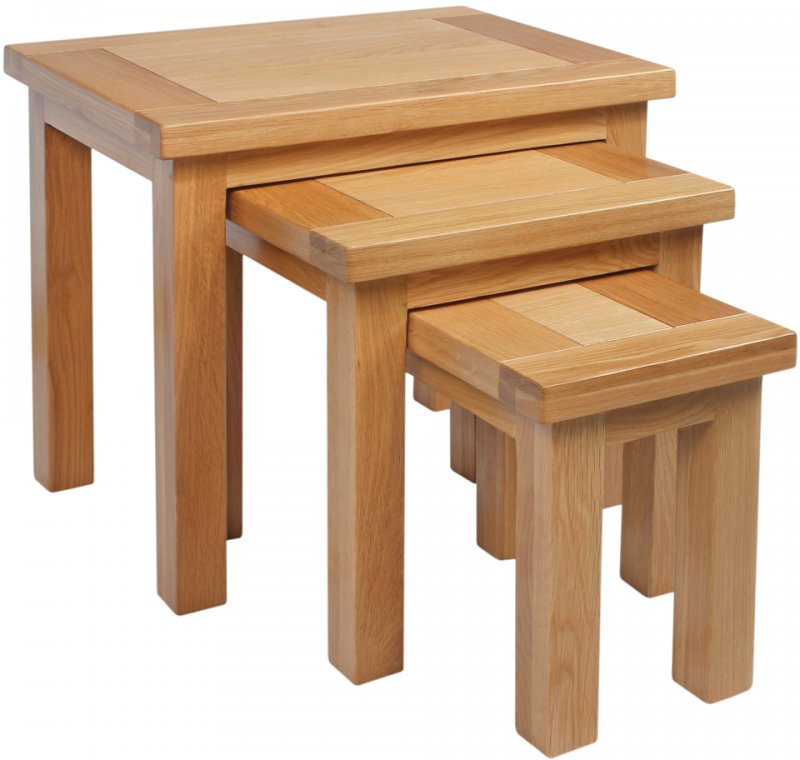 Thetford Dining Collection Nest Of Tables OAK