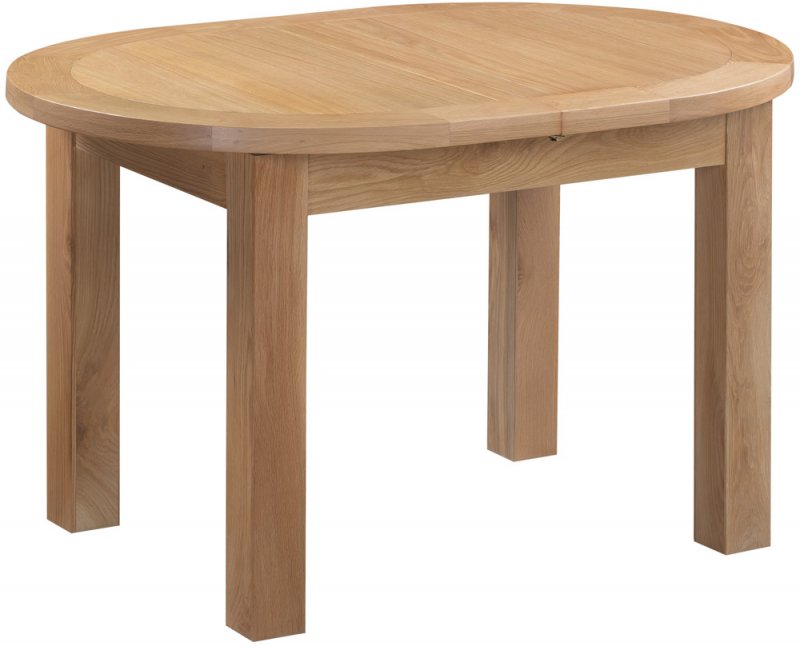 Thetford Dining Collection D-End Extending Table (130-170cm) OAK