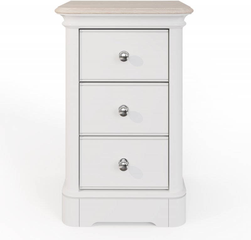 Small 3 Drawer Bedside - Soft Close Drawers