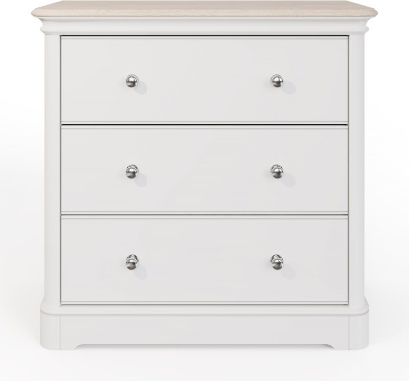 Wide 3 Drawer Chest - Soft Close Drawers