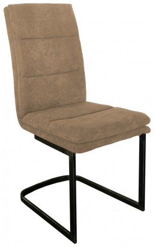 Conrad Collection Cantilever Dining Chair - Taupe