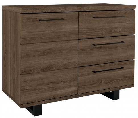 Conrad Collection Small Sideboard - 1 Door 3 Drawer