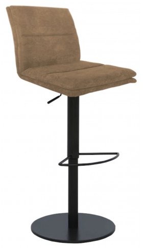 Conrad Collection Swivel Bar Stool - Taupe