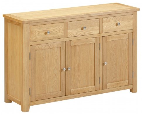 Littleworth Collection 3 Door 3 Drawer Sideboard