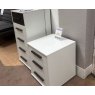 Quartz 200 cm Wide Sliding Wardrobe 1 x 5 Drawer Chest 2 x Bedside Cabinet