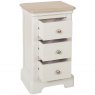 3 Drawer Compact Bedside / GREY MIST