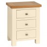 Thetford 3 Drawer Bedside / Ivory