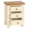 Thetford 3 Drawer Bedside / Ivory