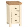 Thetford Compact 3 Drawer Bedside / Ivory