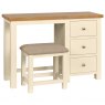 Thetford Dressing Table + Stool / Ivory