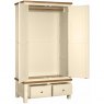 Thetford Double Robe With 2 Drawers / Ivory