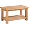 Thetford Dining Collection Small Coffee Table With Shelf OAK