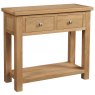 Thetford Dining Collection Console Table With 2 Drawer OAK