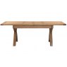 Thetford Dining Collection X-Leg Extending Table (152-218cm) OAK