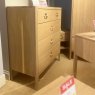 Jardino 1 Drawer Robe Dressing Table With Mirror & Stool 2 x Bedside Chests, 2+3 Chest