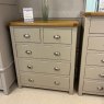 Tiverton Bedroom Collection 1 xTriple Wardrobe  1xDouble Bed 2 x Bedside Chests 1x Wellington Chest