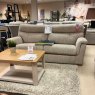 Savona 3 Seater Large Sofa 1 x Powered Recliner Chair 1 x Fixed Chair