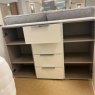 java Deluxe 120cm 2 Door 4 Drawer Cupboard